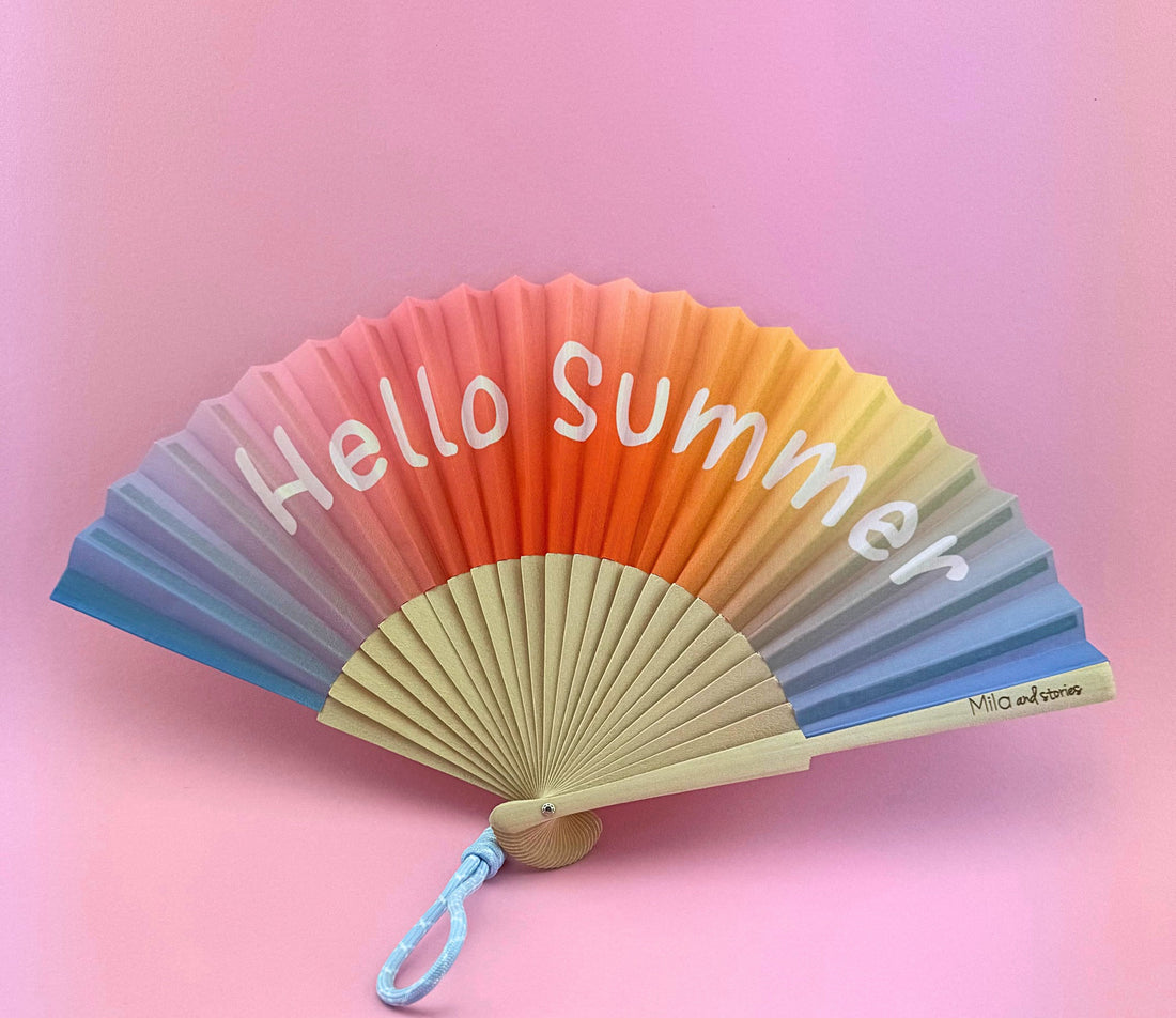 Éventail Hello Summer! 🌅