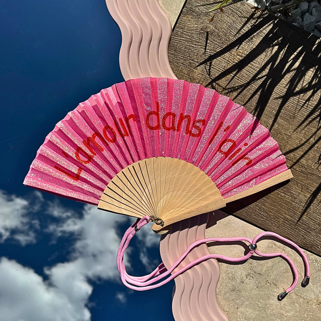 Éventail L'amour dans l'air 💕