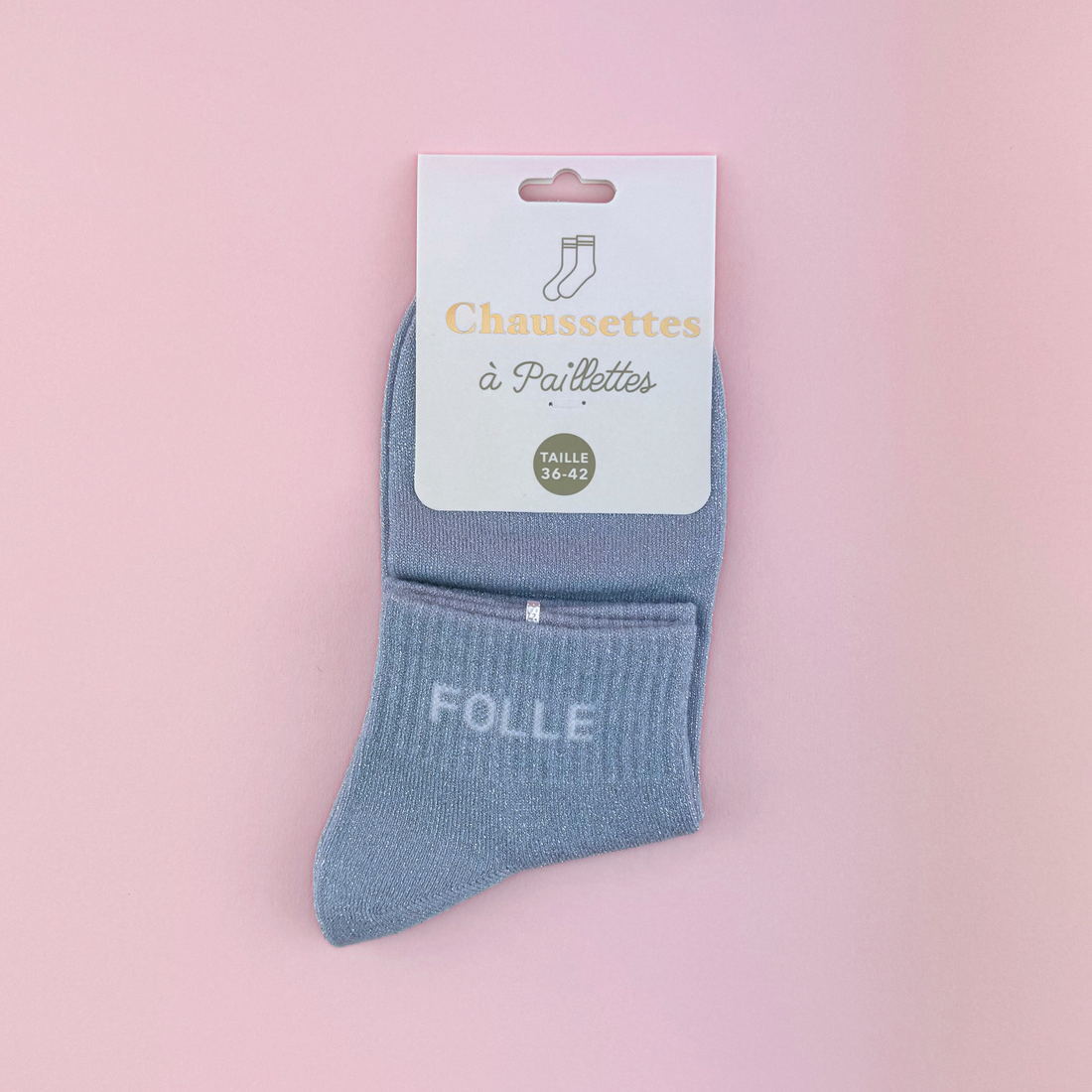 Chaussettes Folle 💙