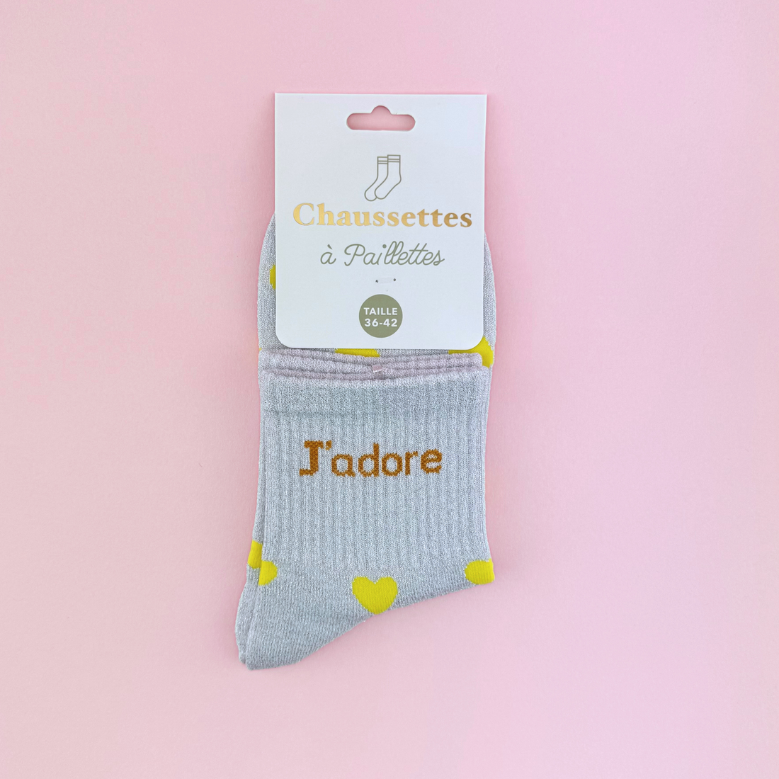Chaussettes J'adore ✨