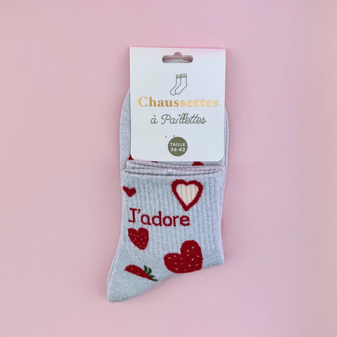 Chaussettes J'adore ✨