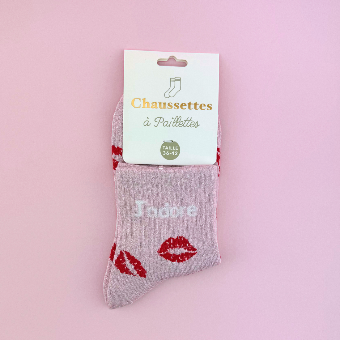 Chaussettes J'adore ✨