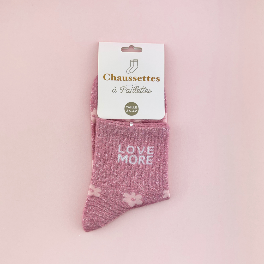 Chaussettes Love more 💖