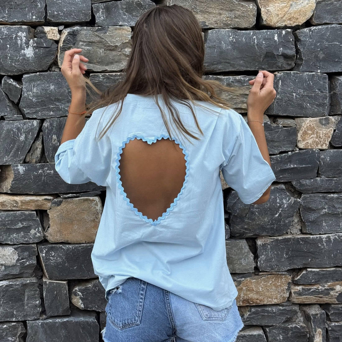 T-shirt à cœur ouvert ❤️
