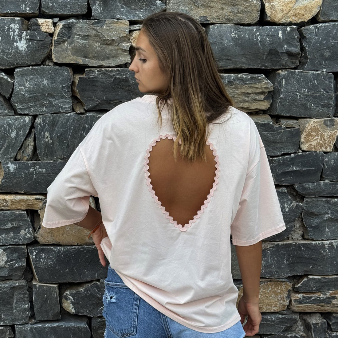 T-shirt à cœur ouvert ❤️