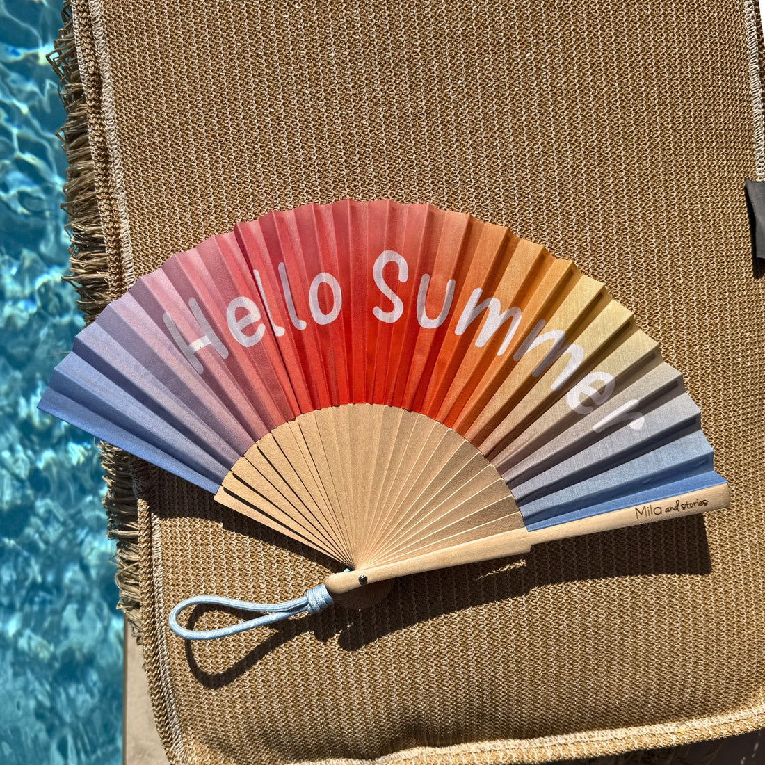 Éventail Hello Summer! 🌅