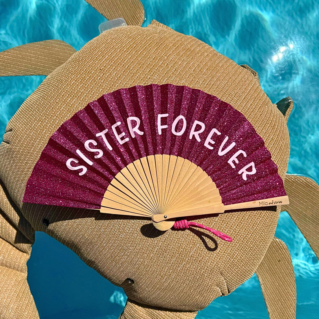 Éventail Sister Forever 👯‍♀️