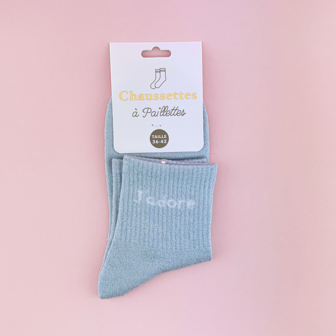 Chaussettes J'adore ✨