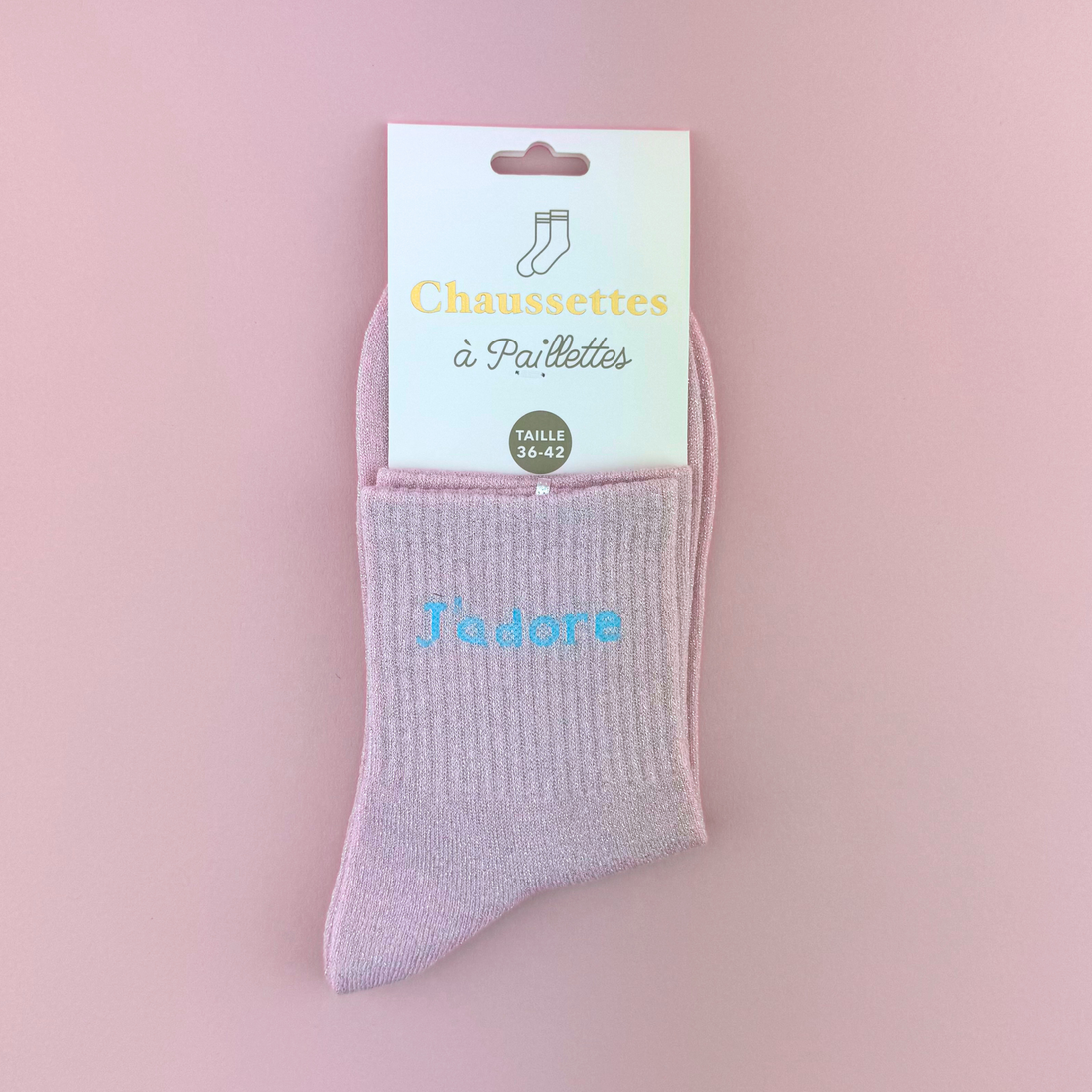Chaussettes J'adore ✨