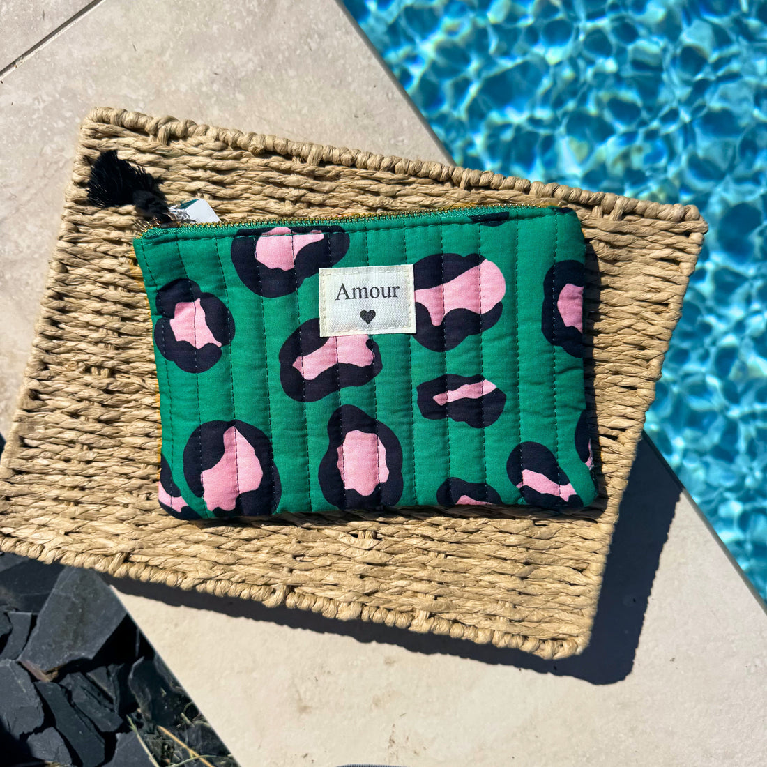 Pochette léopard – Vert 🐆