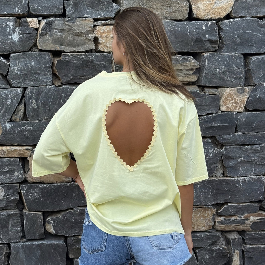 T-shirt à cœur ouvert ❤️