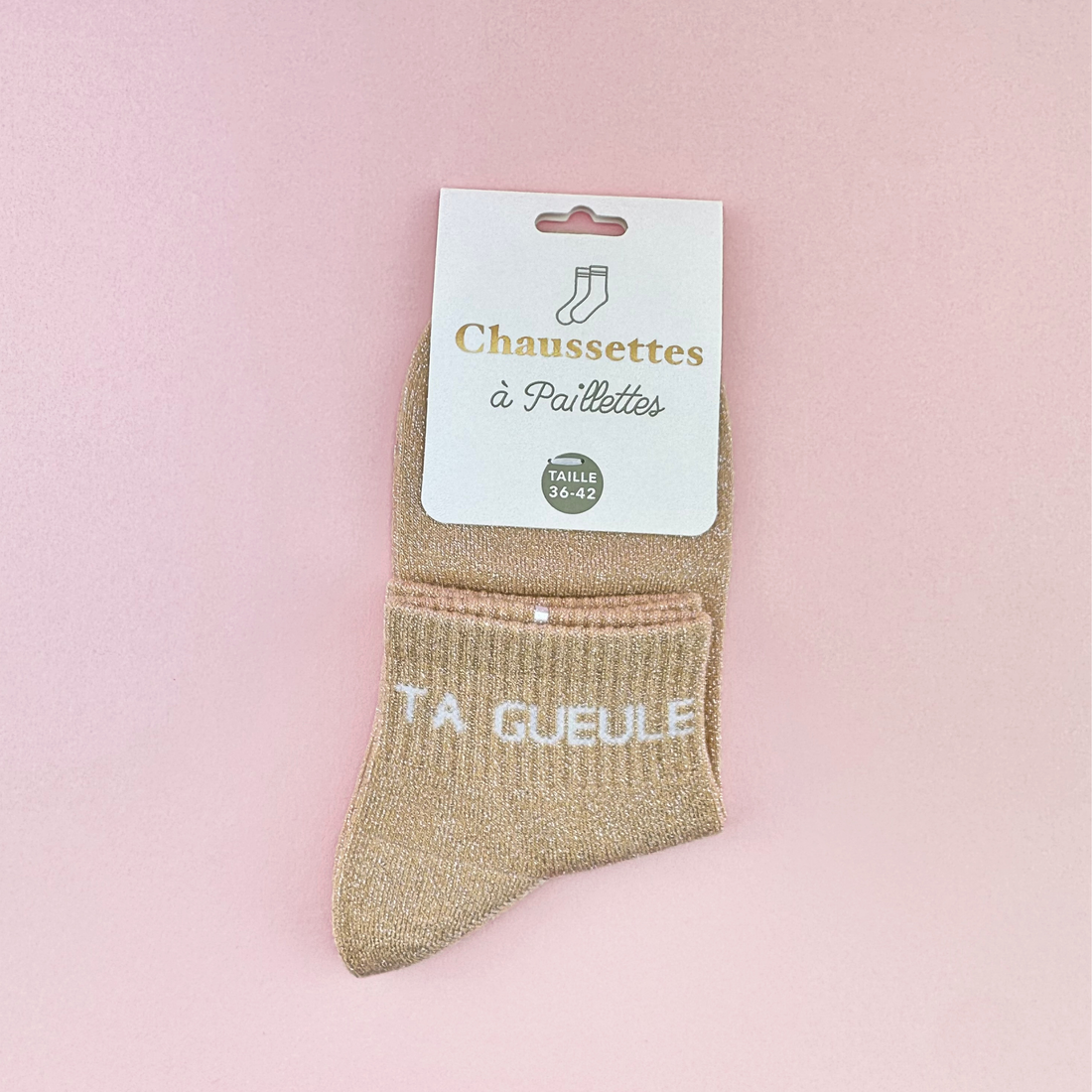 Chaussettes Ta gueule 🤫