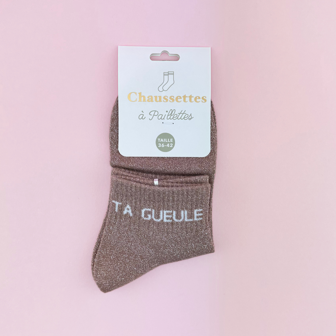 Chaussettes Ta gueule 🤫